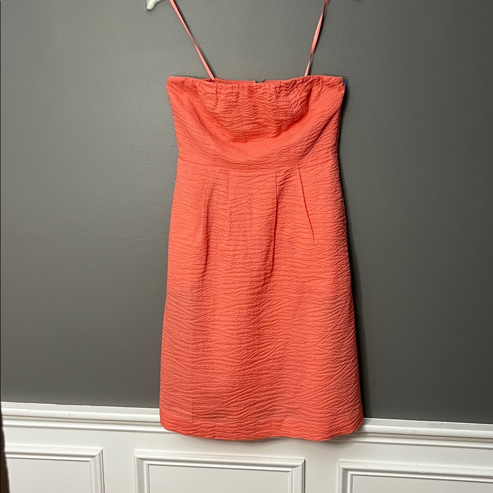 J. Crew Women’s Pink Strapless Dress - Size 0
